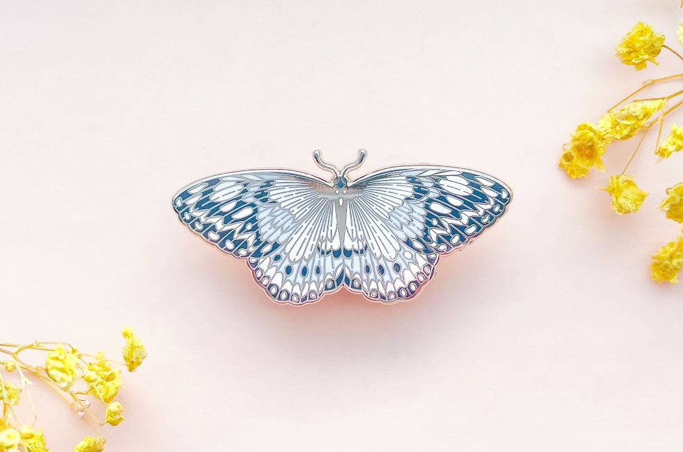 Paper Kite Butterfly Enamel Pin