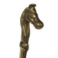 Polished Brass Horse Head Letter Opener