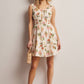 Trina Floral Smocked Waist Mini Dress