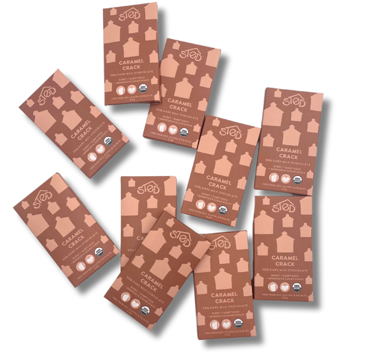 Mini Caramel Crack Chocolate