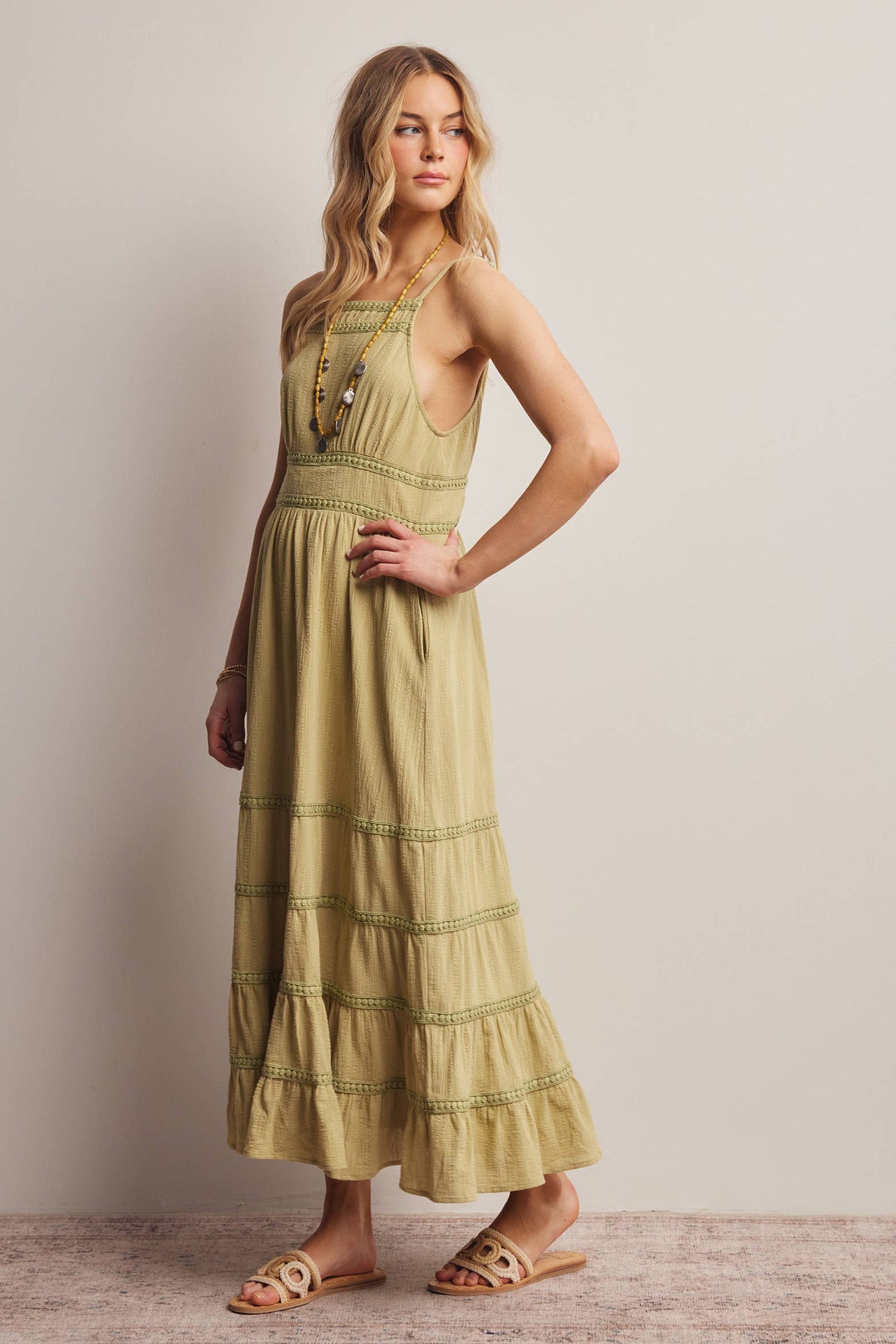 Leah Tiered Maxi Dress