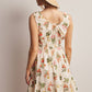 Trina Floral Smocked Waist Mini Dress
