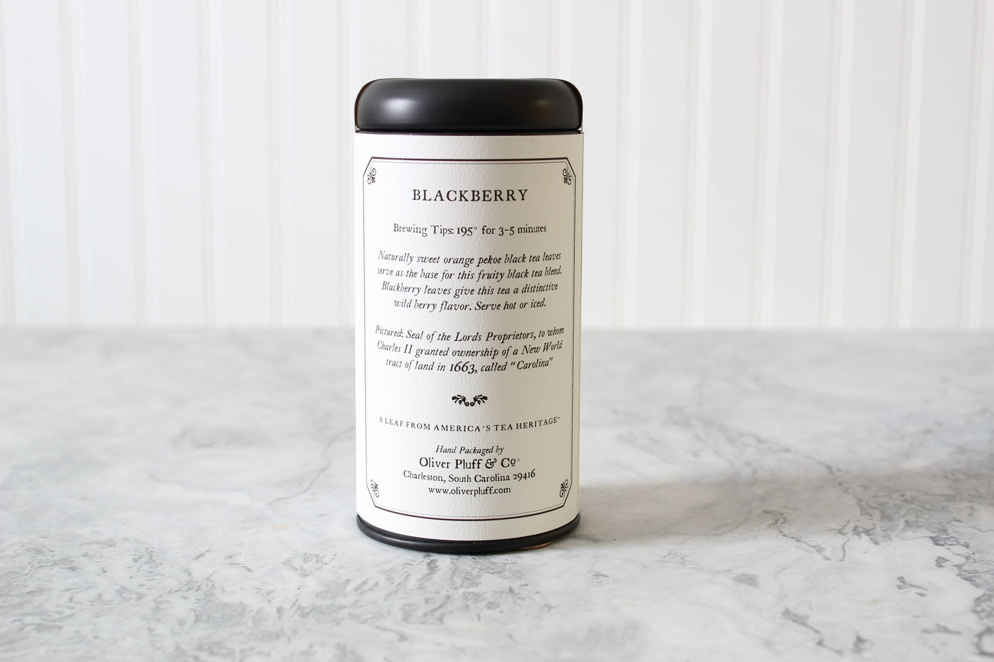 Blackberry Tea Tin