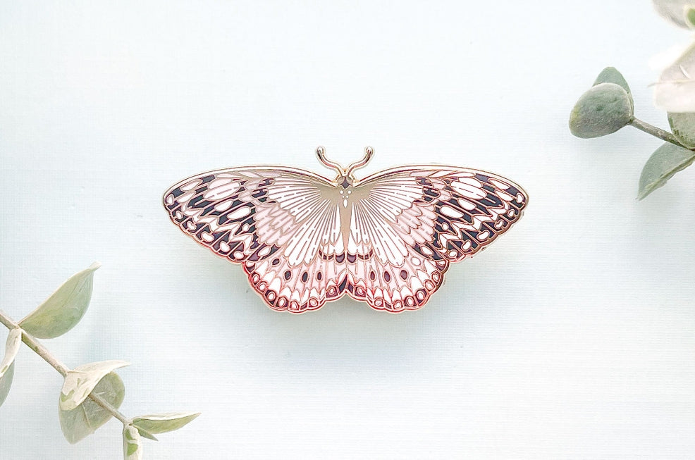 Paper Kite Butterfly Enamel Pin