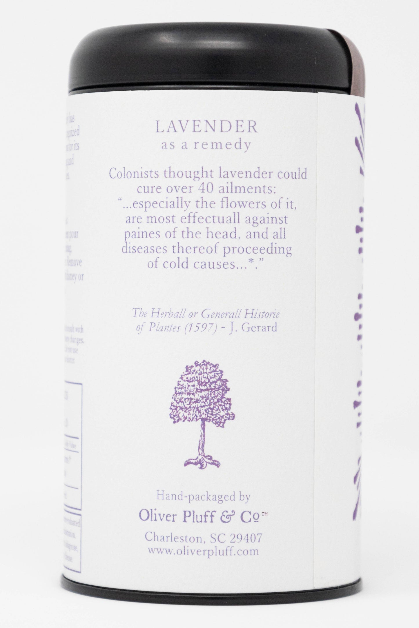 Pure Lavender Tea Tin