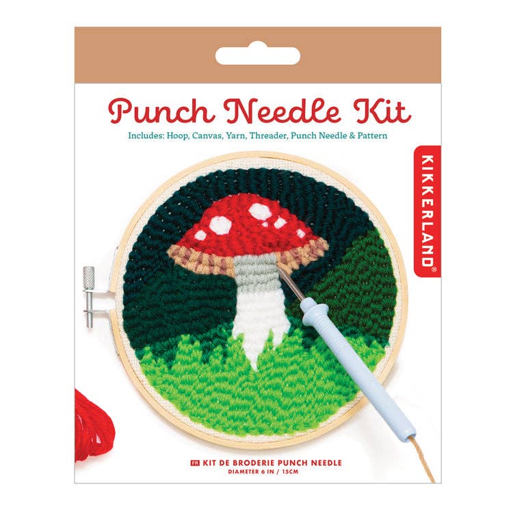 Mindful Mushroom Punch Needle Kit