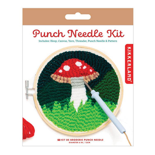 Mindful Mushroom Punch Needle Kit