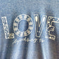 Lynchburg "Love" Sign Crewneck Tshirt  - Light Blue