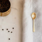 Tiny Brass Tea + Spice Spoon