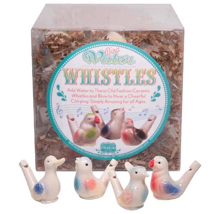 Porcelain Bird Water Whistles