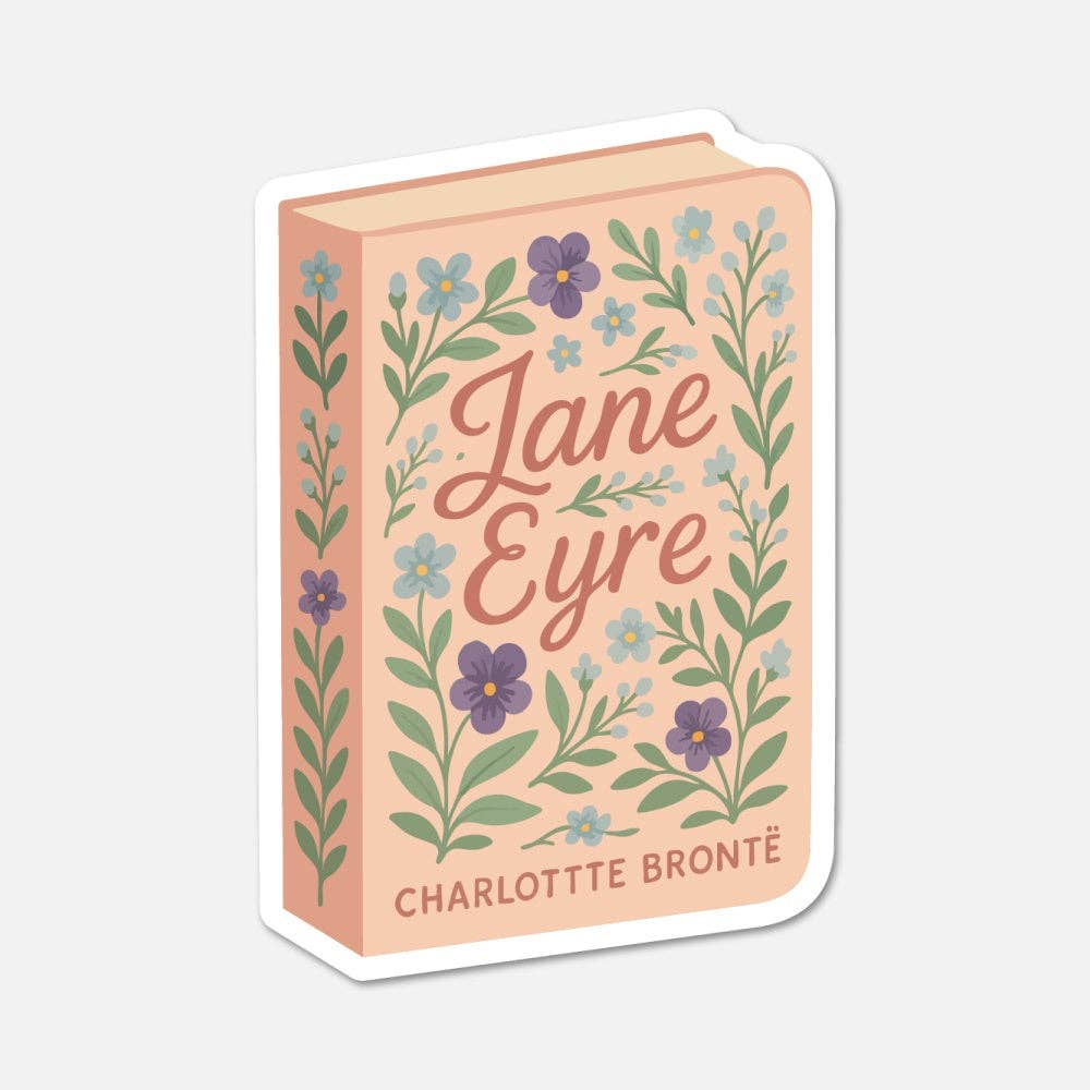Jane Eyre by Charlotte Bronte  - Book Sticker