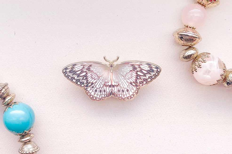 Paper Kite Butterfly Enamel Pin