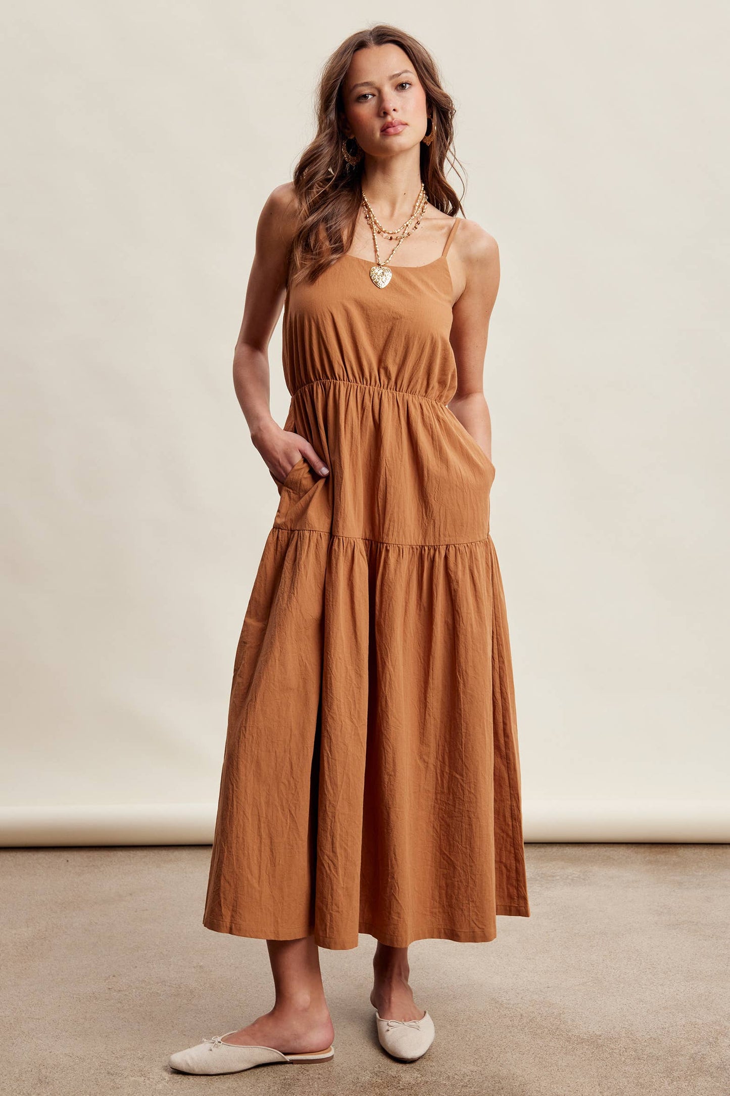 Willow Sleeveless Midi Dress