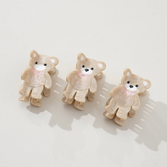 Trusty Teddy Bear Claw Clip