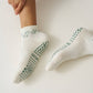 Garland Cropped Crew Grip Sock