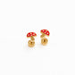 Mushroom Stud Earrings