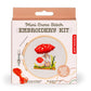 Mini Mushrooms Embroidery Kit