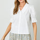 Poppin' Poplin Button-Up Shirt