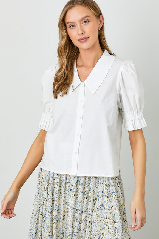 Poppin' Poplin Button-Up Shirt