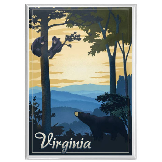 Virginia Blue Ridge & Bears Magnet