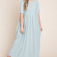 Feelin' Breezy T-Shirt Maxi Dress - Mint