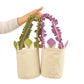 Canvas Ruffle Easter Basket