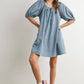 Ally Puff Sleeve Mini Dress