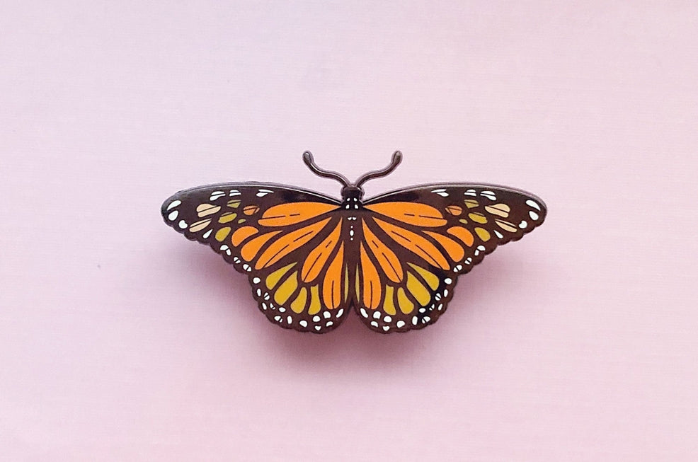 Monarch Butterfly Enamel Pin