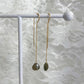 Touch of Earth Stone Threader Earrings
