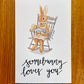 Rock-a-Bye Bunny Card + Envelope - Jenna Leigh Design Co.