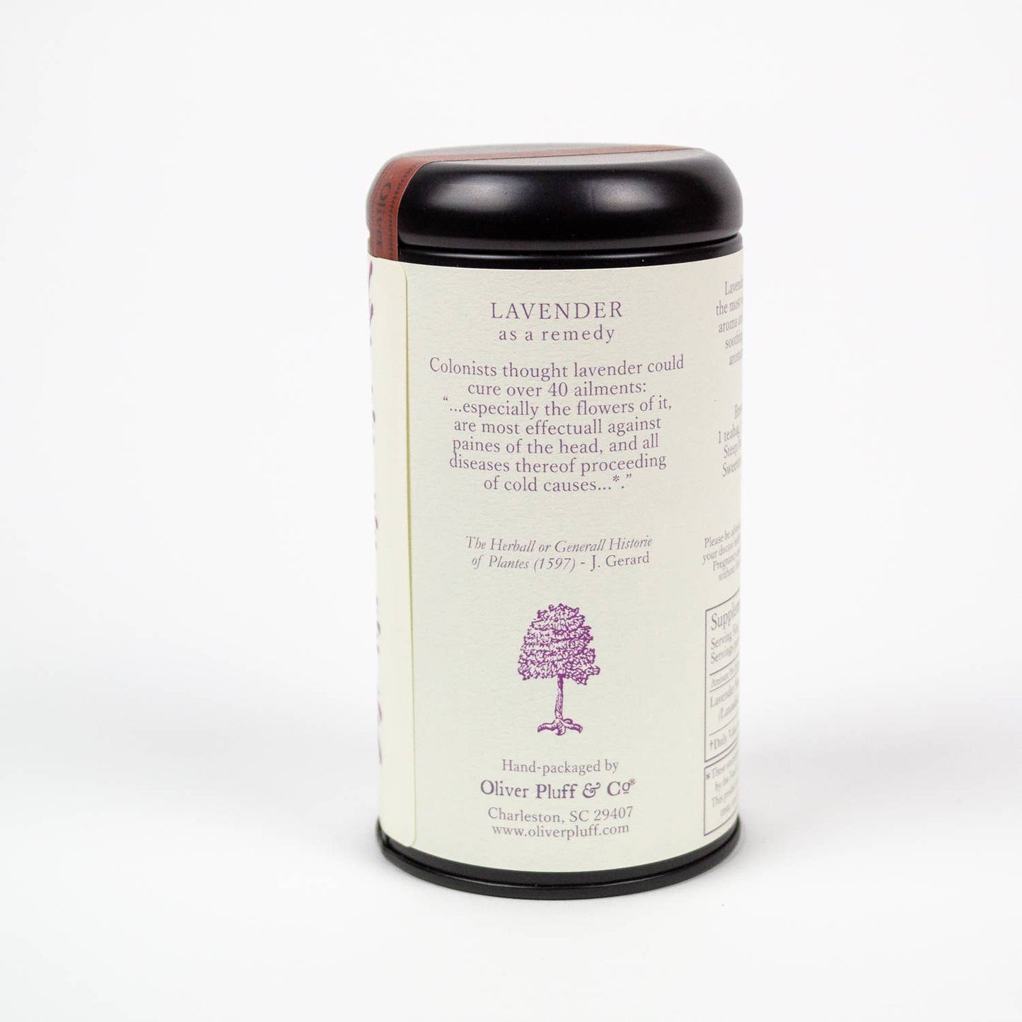 Pure Lavender Tea Tin