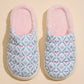 Cottage Tea Quilted Slippers