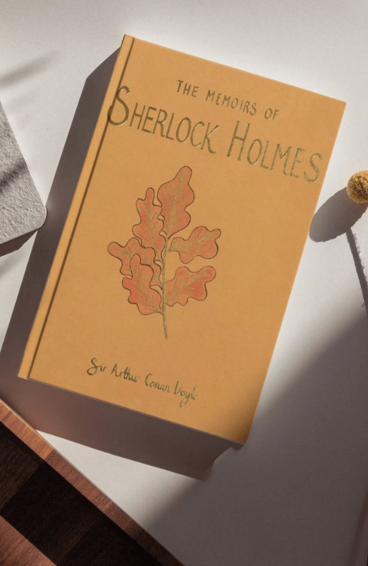 "The Memoirs of Sherlock Holmes" Hardcover Book