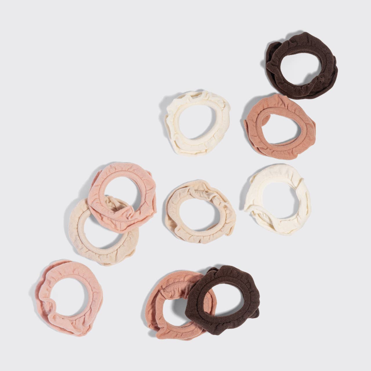 Petal Hair Elastics 10pc Set