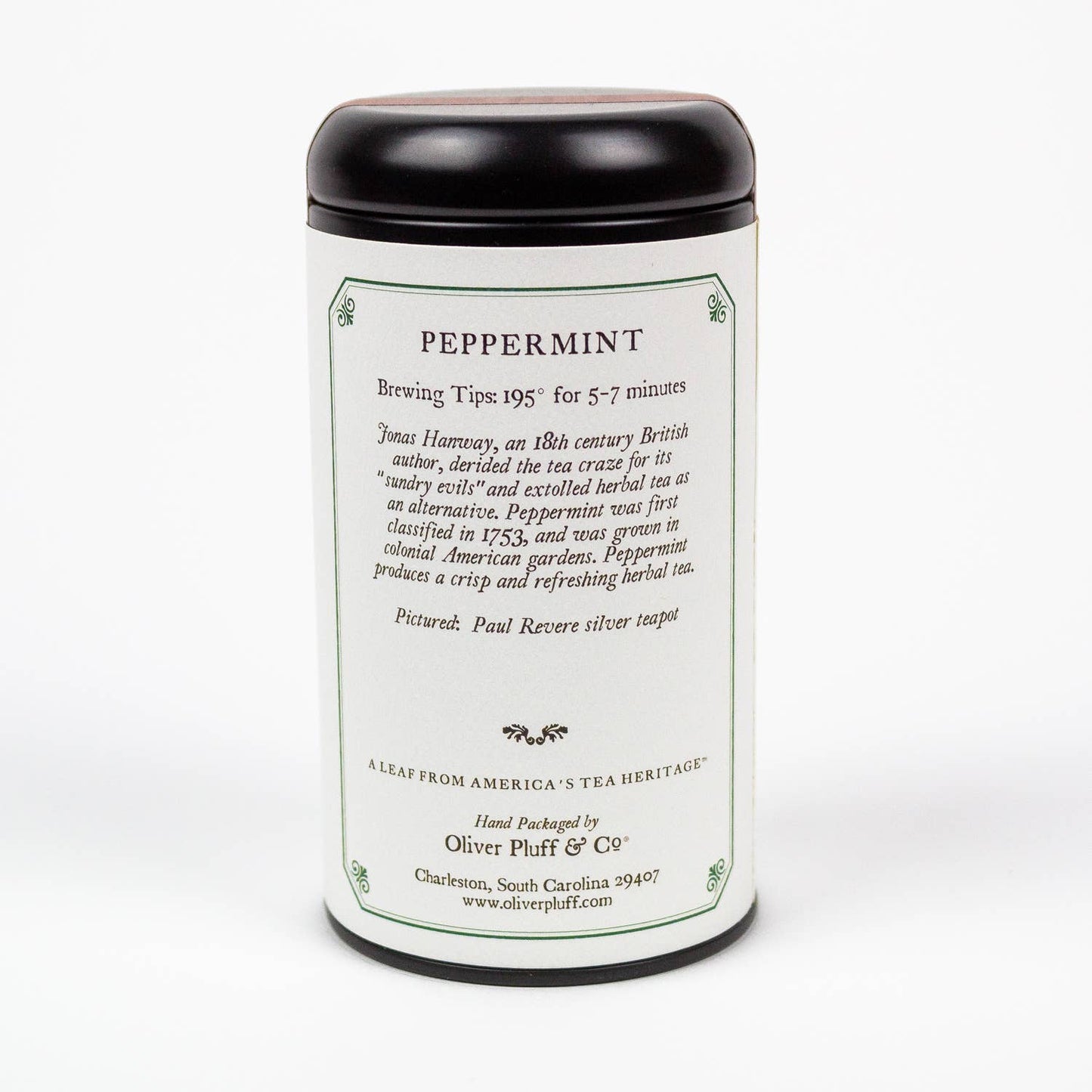 Peppermint Tea Tin