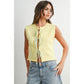 Sweet Honey Tie-Front Vest