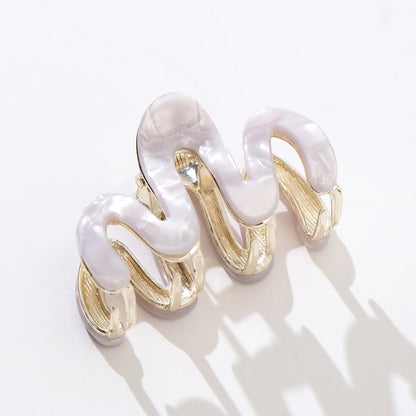 Coastal Waves Claw Clip - Small