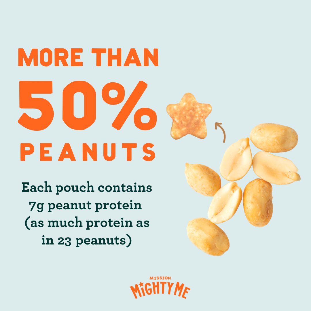 Organic Banana Peanut Butter Nutty Puffs Kid & Baby Snacks
