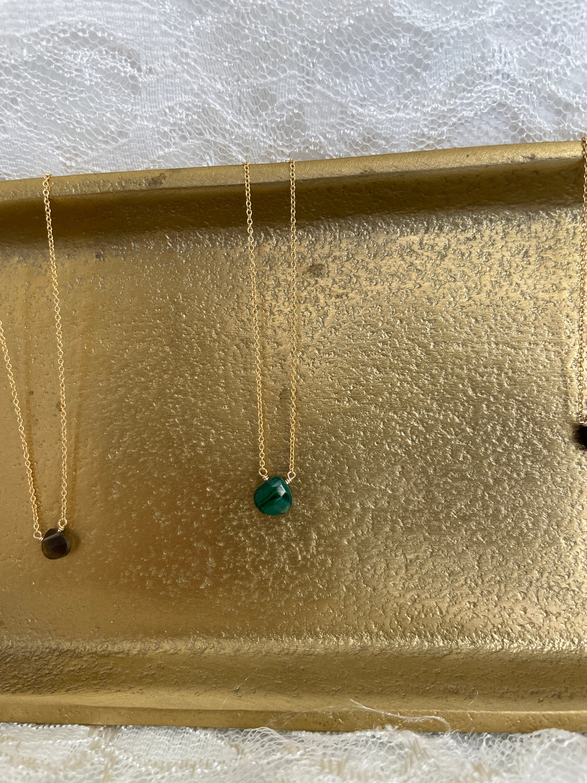 Touch of Earth Stone Necklace