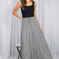 Gatherings Cotton Gingham Maxi Skirt