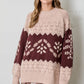 Fair Flower Knit Sweater