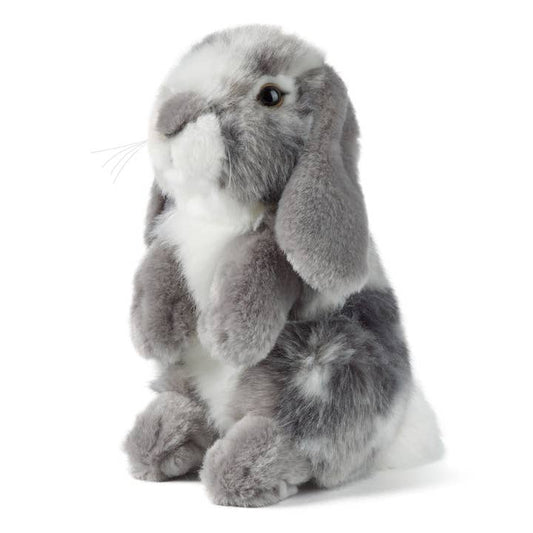 Sitting Grey Bunny Stuffed Animal