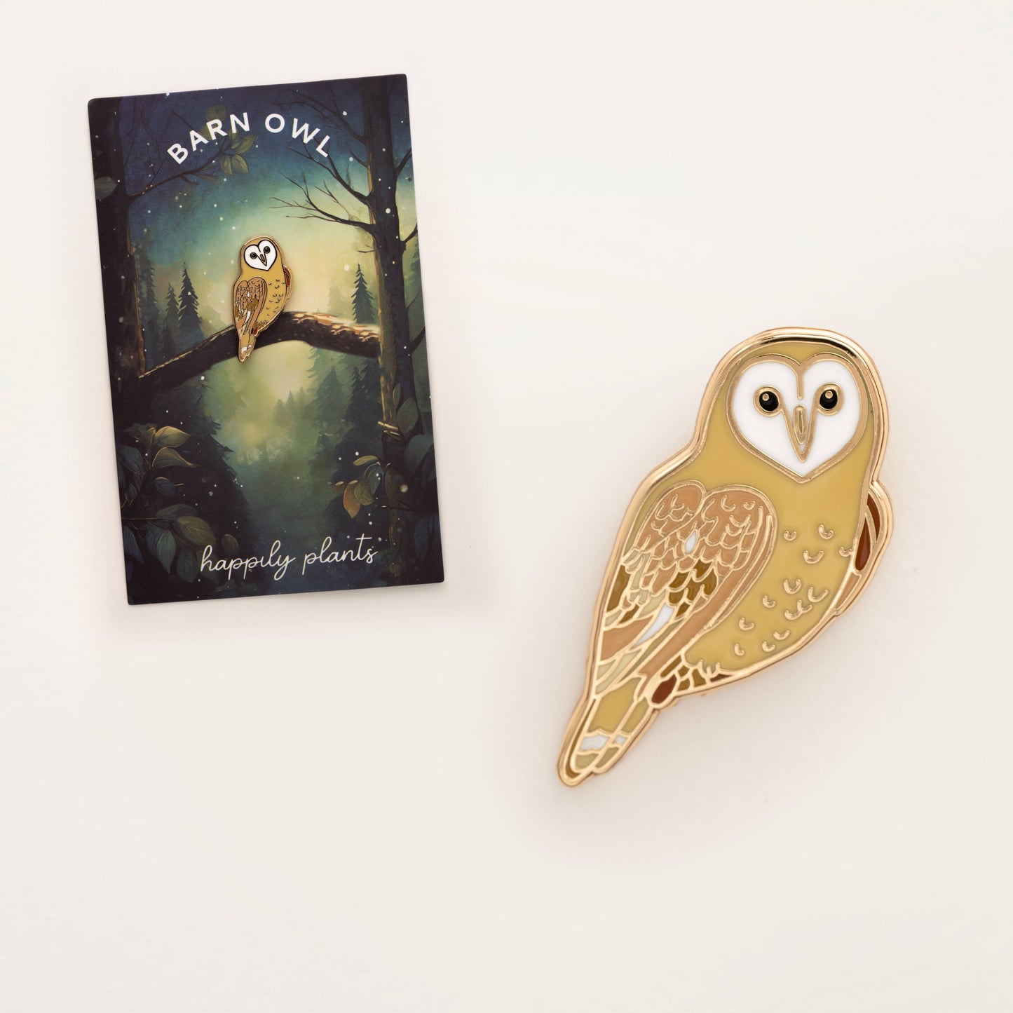 Owl Enamel Pin