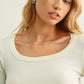 Grounded Essential Cotton Top