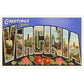 Cerulean Blue Virginia Vintage Magnet