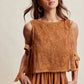 Willows Embroidered Lace Vest