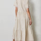 Cora Cross Stitch Maxi Dress