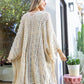 Comfy Wear-With-Anything Kimono - Cream