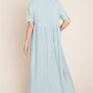 Feelin' Breezy T-Shirt Maxi Dress - Mint
