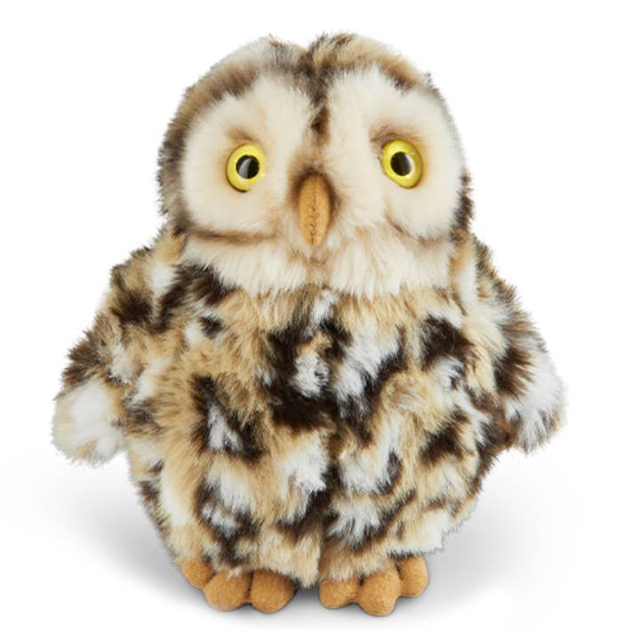 Cuddly Speckled Owl Stuffed Animal